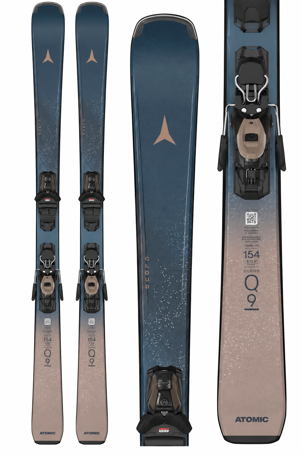 2027 Atomic Cloud Q9 Women's Skis + M 10 GW Bindings