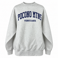 Pocono Mountains Super Soft Crossgrain Heavyweight Crewneck Sweatshirt