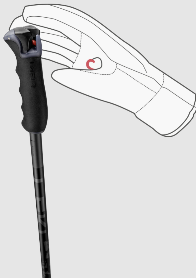 Leki Detect S Ski Poles