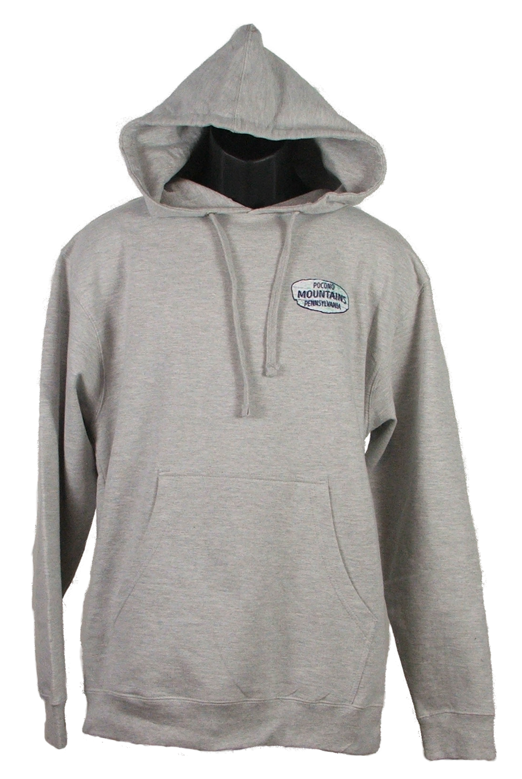 Pocono Mountain Ski Areas Medium Weight Hooded Sweatshirt