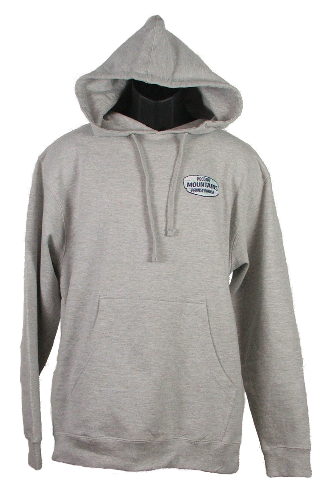 Pocono Mountain Ski Areas Medium Weight Hooded Sweatshirt