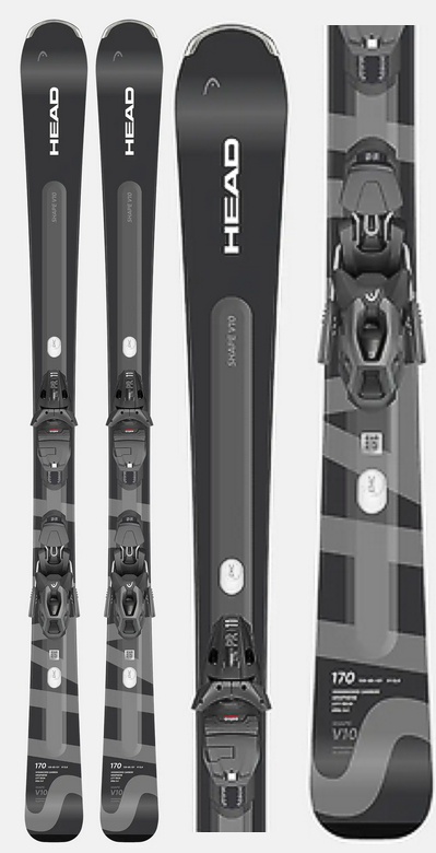 Head Shape eV10 Men's Performance Skis with PR11 Bindings 2026