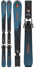 Atomic Maverick Jr. Young Adult skis with C5 Grip Walk Bindings 2026