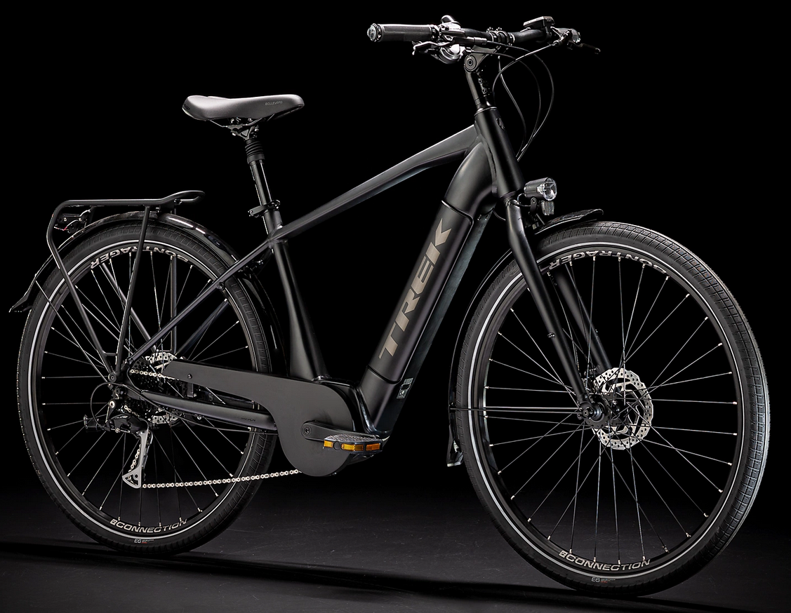 Trek Verve+ 3 E-Bicycle with Electric Pedal Assist.