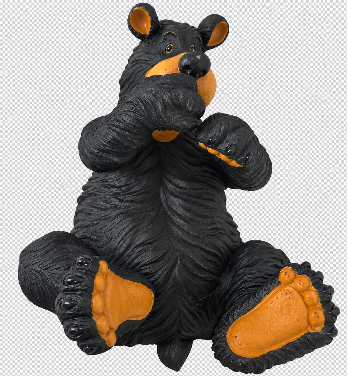 WILLIE BEAR GUZZLER WINE HOLDER
